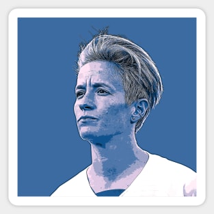 Megan Rapinoe Portrait Sticker